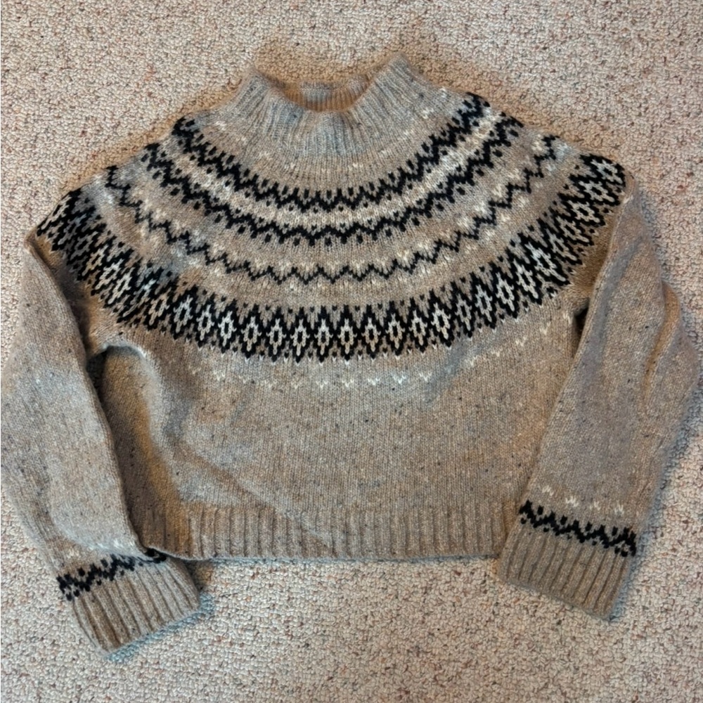 JCrew Knit Wool Sweater